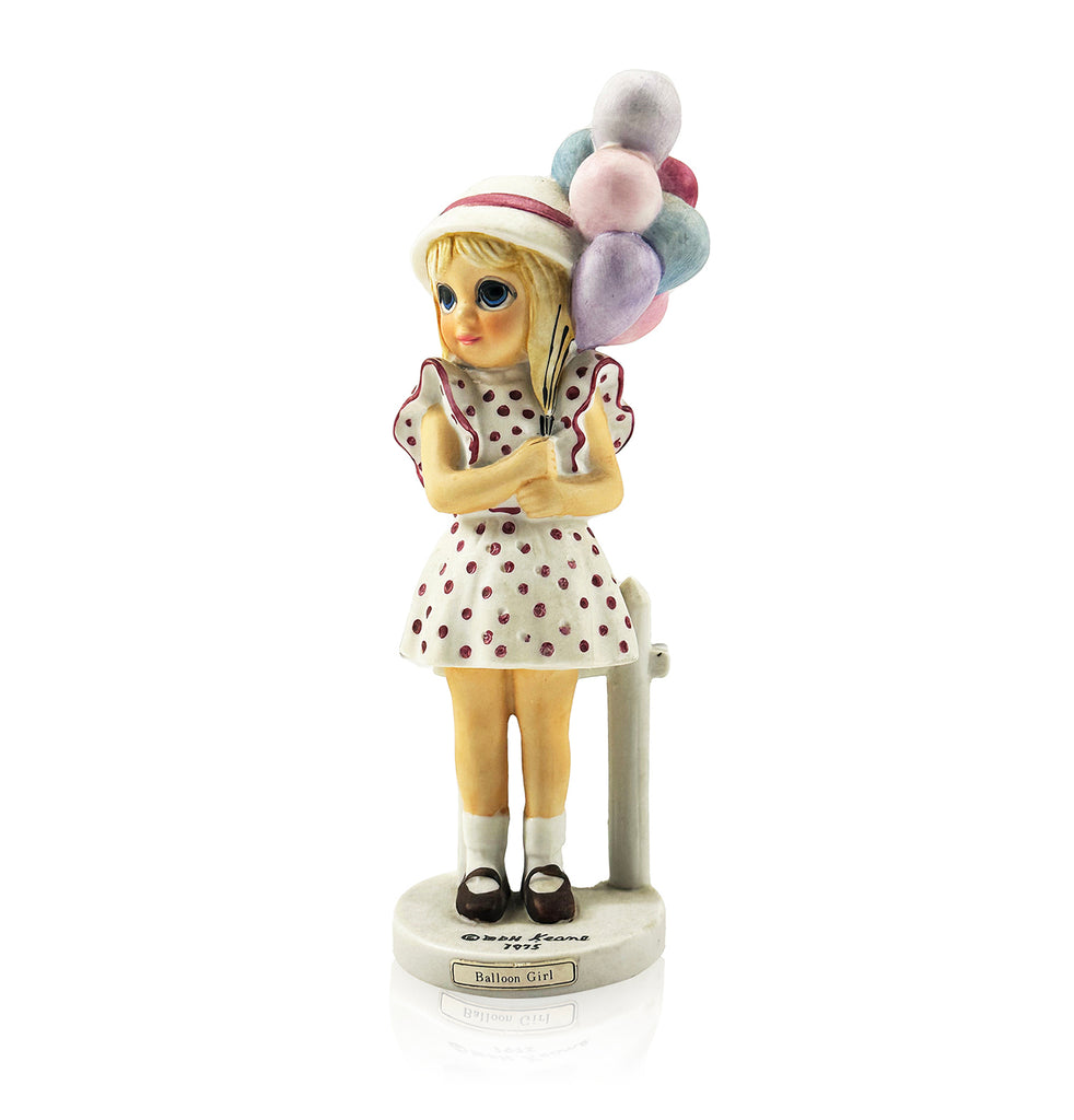 MARGARET KEANE 'Balloon Girl' (1975) Limited Edition Sculpture - Signari Gallery 