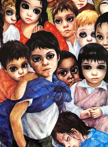 MARGARET KEANE 'Our Children' Original (blank) Greeting Card - Signari Gallery 