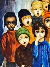 Load image into Gallery viewer, MARGARET KEANE &#39;Peace on Earth&#39; Framed Giclée on Canvas - Signari Gallery 