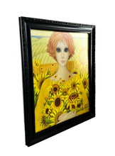 Load image into Gallery viewer, MARGARET KEANE &#39;Sunflower&#39; Framed Giclée on Canvas - Signari Gallery 