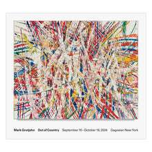 Load image into Gallery viewer, MARK GROTJAHN &#39;Out of Country&#39; (2024) Offset Lithograph Exhibit Poster - Signari Gallery 