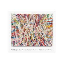 Load image into Gallery viewer, MARK GROTJAHN &#39;Out of Country&#39; (2024) Offset Lithograph Exhibit Poster - Signari Gallery 