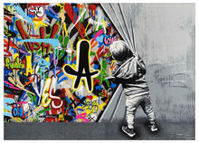 Load image into Gallery viewer, MARTIN WHATSON 'Beyond the Wall' (2021) RARE 35-Colour Screen Print - Signari Gallery 