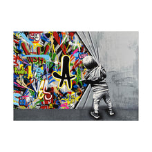 Load image into Gallery viewer, MARTIN WHATSON 'Beyond the Wall' (2021) RARE 35-Colour Screen Print - Signari Gallery 