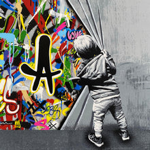 Load image into Gallery viewer, MARTIN WHATSON 'Beyond the Wall' (2021) RARE 35-Colour Screen Print - Signari Gallery 