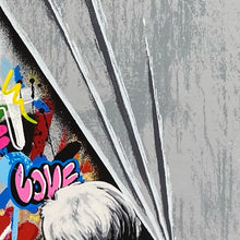 Load image into Gallery viewer, MARTIN WHATSON 'Beyond the Wall' (2021) RARE 35-Colour Screen Print - Signari Gallery 