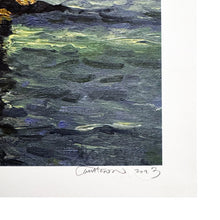 Load image into Gallery viewer, MARTIN WHATSON 'The Lighthouse' (2023) Rare Hand-Embellished Serigraph Print - Signari Gallery 