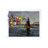 MARTIN WHATSON 'The Lighthouse' (2023) Rare Hand-Embellished Serigraph Print - Signari Gallery 