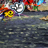 MARTIN WHATSON 'The Lighthouse' (2023) Rare Hand-Embellished Serigraph Print - Signari Gallery 