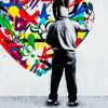 MARTIN WHATSON 'Paint Love' (2020) 24-Layer Screen Print - Signari Gallery 