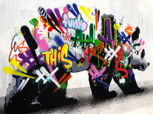 Load image into Gallery viewer, MARTIN WHATSON &#39;Panda&#39; (2020) Hand-Finished (Restored) PP Screen Print - Signari Gallery 