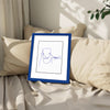 MARTIN WHATSON 'Self Portrait' (2023) Rare Hand-Drawn, Framed Sketch on Paper (1) - Signari Gallery 