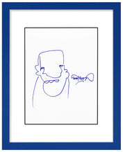 Load image into Gallery viewer, MARTIN WHATSON 'Self Portrait' (2023) Rare Hand-Drawn, Framed Sketch on Paper (1) - Signari Gallery 