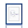 MARTIN WHATSON 'Self Portrait' (2023) Rare Hand-Drawn, Framed Sketch on Paper (1) - Signari Gallery 
