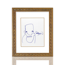 Load image into Gallery viewer, MARTIN WHATSON 'Self Portrait' (2023) Rare Hand-Drawn, Framed Sketch on Paper (2) - Signari Gallery 