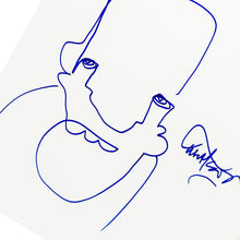 Load image into Gallery viewer, MARTIN WHATSON 'Self Portrait' (2023) Rare Hand-Drawn, Framed Sketch on Paper (2) - Signari Gallery 
