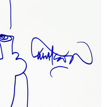 Load image into Gallery viewer, MARTIN WHATSON 'Self Portrait' (2023) Rare Hand-Drawn, Framed Sketch on Paper (2) - Signari Gallery 