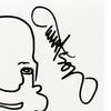 MARTIN WHATSON 'Self Portrait' (2023) Rare Hand-Drawn, Framed Sketch on Paper (3) - Signari Gallery 