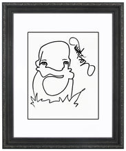 Load image into Gallery viewer, MARTIN WHATSON 'Self Portrait' (2023) Rare Hand-Drawn, Framed Sketch on Paper (3) - Signari Gallery 