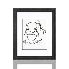 Load image into Gallery viewer, MARTIN WHATSON 'Self Portrait' (2023) Rare Hand-Drawn, Framed Sketch on Paper (3) - Signari Gallery 