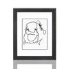 MARTIN WHATSON 'Self Portrait' (2023) Rare Hand-Drawn, Framed Sketch on Paper (3) - Signari Gallery 