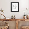 MARTIN WHATSON 'Self Portrait' (2023) Rare Hand-Drawn, Framed Sketch on Paper (3) - Signari Gallery 