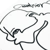 MARTIN WHATSON 'Self Portrait' (2023) Rare Hand-Drawn, Framed Sketch on Paper (3) - Signari Gallery 