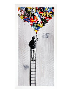 MARTIN WHATSON 'The Crack' (2021) Screen Print + Giclee w/COA