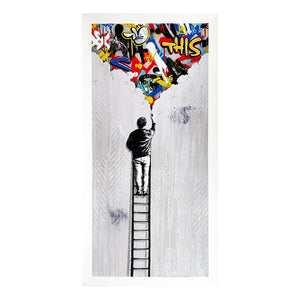 MARTIN WHATSON 'The Crack' (2021) Screen Print + Giclee w/COA