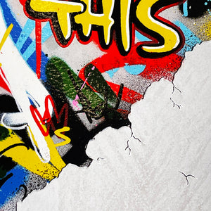 MARTIN WHATSON 'The Crack' (2021) Giclée + Screen Print