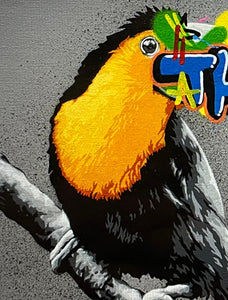 MARTIN WHATSON 'Toucan Canvas' (2021) Original on Wrapped Canvas