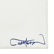 Load image into Gallery viewer, MARTIN WHATSON 'WHAT-SON' (2023) Framed Self-Portrait Sketch on Canvas - Signari Gallery 
