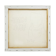 Load image into Gallery viewer, MARTIN WHATSON 'WHAT-SON' (2023) Framed Self-Portrait Sketch on Canvas - Signari Gallery 