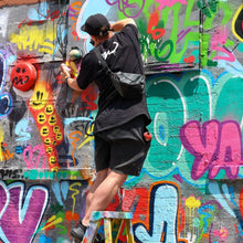 Load image into Gallery viewer, MARTIN WHATSON 'WHAT-SON' (2023) Framed Self-Portrait Sketch on Canvas - Signari Gallery 