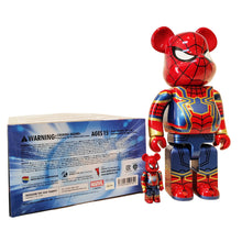 Load image into Gallery viewer, MARVEL x Be@rbrick &#39;Avengers Endgame: Iron Spider&#39; (2021) Designer Art Figure Set