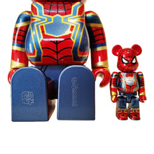Load image into Gallery viewer, MARVEL x Be@rbrick &#39;Avengers Endgame: Iron Spider&#39; (2021) Designer Art Figure Set