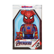 Load image into Gallery viewer, MARVEL x Be@rbrick &#39;Avengers Endgame: Iron Spider&#39; (2021) Designer Art Figure Set