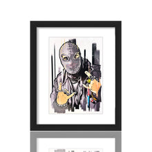 Load image into Gallery viewer, MASON STORM &#39;Self Portrait&#39; (2022) Framed Original Show Card - Signari Gallery 