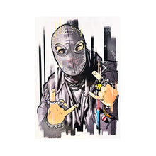 Load image into Gallery viewer, MASON STORM &#39;Self Portrait&#39; (2022) Framed Original Show Card - Signari Gallery 