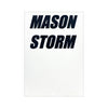 MASON STORM 'Self Portrait' (2022) Framed Original Show Card - Signari Gallery 