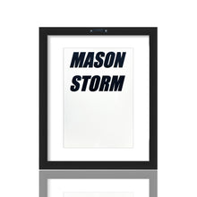 Load image into Gallery viewer, MASON STORM &#39;Self Portrait&#39; (2022) Framed Original Show Card - Signari Gallery 