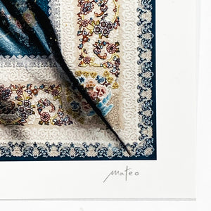 MATEO WALL PAINTER 'Seriya' (2021) RARE Hand-Embellished Giclée Print - Signari Gallery 