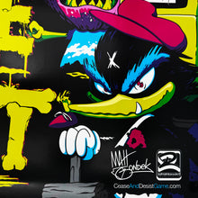 Load image into Gallery viewer, MATT GONDEK x Steam 'Cease &amp; Desist' (2025) Hand-Signed Promo Video Game Poster