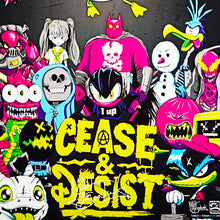 Load image into Gallery viewer, MATT GONDEK x Steam 'Cease &amp; Desist' (2025) Hand-Signed Promo Video Game Poster