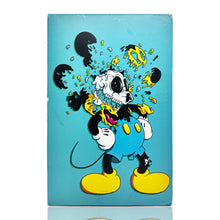 Load image into Gallery viewer, MATT GONDEK &#39;Deconstructed Mouse&#39; (2018) Designer Resin Art Figure (blue) - Signari Gallery 