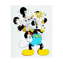 Load image into Gallery viewer, MATT GONDEK &#39;Deconstructed Mouse&#39; (2018) RARE Screen Print (blue)