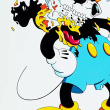 Load image into Gallery viewer, MATT GONDEK &#39;Deconstructed Mouse&#39; (2018) RARE Screen Print (blue)