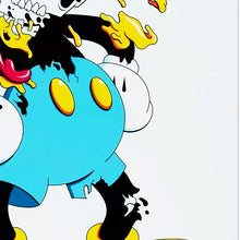 Load image into Gallery viewer, MATT GONDEK &#39;Deconstructed Mouse&#39; (2018) RARE Screen Print (blue)