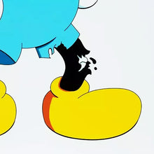 Load image into Gallery viewer, MATT GONDEK &#39;Deconstructed Mouse&#39; (2018) RARE Screen Print (blue)