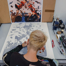 Load image into Gallery viewer, MATT GONDEK &#39;Die Die A.I.!&#39; (2024) RARE Offset Lithograph